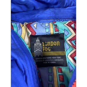 Vintage 80s London Fog Jacket Large Retro Radwood Disco‎ Puffer Zip Ski Snow NWT